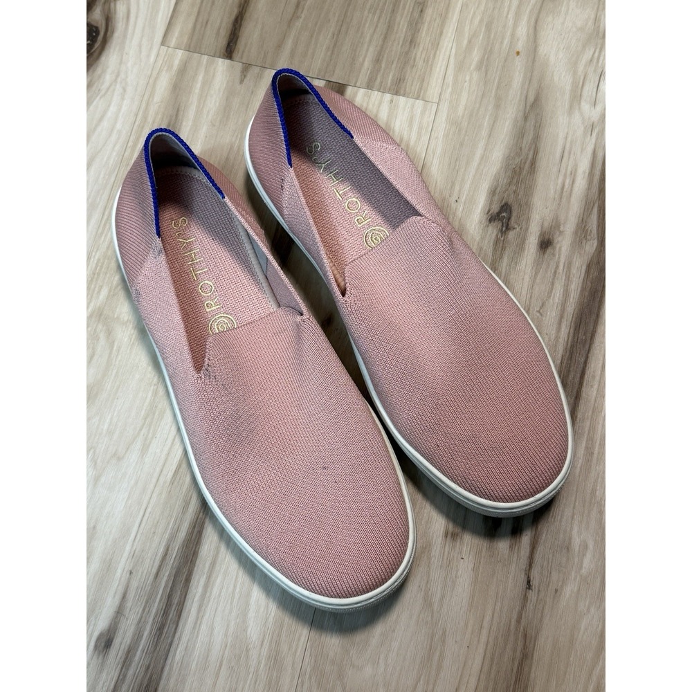 ROTHY'S The Original Slip On Sneaker Pink Size 9 - Picture 2 of 6